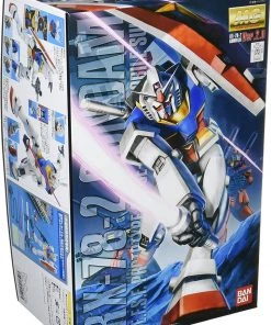 Bandai Japan Bandai Hobby Mobile Suit Gundam - RX-78-2 Gundam (Ver. 2.0) 1/100 MG Model Kit
