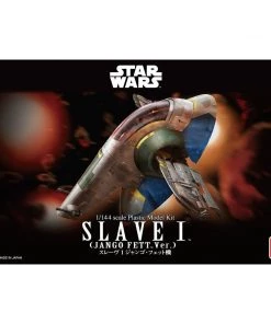 Bandai Japan Bandai Hobby Star Wars: Attack Of The Clones - Slave I (Jango Fett Version) 1/144 Model Kit Gundam