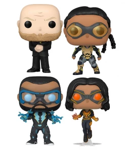 Funko Pop! DC Comics: Black Lightning (Set Of 4)