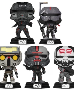 Funko Pop! Star Wars: The Clone Wars - Bad Batch (Set Of 5)