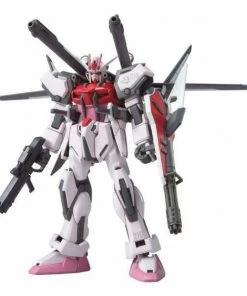 Bandai Japan Bandai Hobby Mobile Suit Gundam SEED - MSV-01 Strike Rouge + I.W.S.P. 1/144 HG Model Kit
