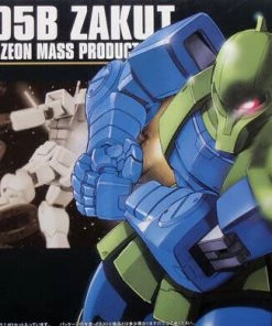 Bandai Japan Bandai Hobby Mobile Suit Gundam - #64 MS-05B Zaku I HG Model Kit