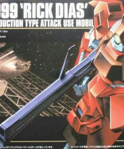 Bandai Japan Bandai Hobby Z Gundam - #33 RMS-099 Rick Dias Quattro A.E.U.G. Mass Production Type 1/144 HG Model Kit