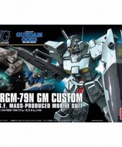 Bandai Japan Bandai Hobby Gundam 0083 - #120 RGM-79N GM Custom 1/144 HG Model Kit