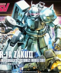 Bandai Japan Bandai Hobby Mobile Suit Gundam - #154 MS-06R-1A Zaku II Shin Matsunaga 1/144 HG Model Kit