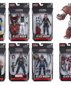 Hasbro Marvel Legends Black Widow: Crimson Dynamo Build-A-Figure Collection (Set Of 7)
