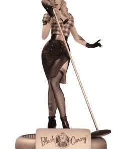 DC Comics DC Collectibles Bombshells Black Canary (Sepia Variant) Statue
