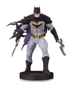 DC Comics DC Collectibles Designer Series: Metal Batman By Greg Capullo Mini-Statue