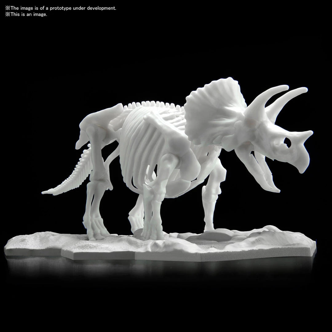 Bandai Japan Bandai Hobby Imaginary Limex Skeleton Triceratops Model Kit Gundam 7 Bandai Japan Bandai Hobby Imaginary Limex Skeleton Triceratops Model Kit Gundam
