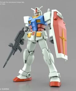 Bandai Japan Bandai Spirits Mobile Suit Gundam - RX-78-2 Gundam Full Weapon Entry Grade Model Kit