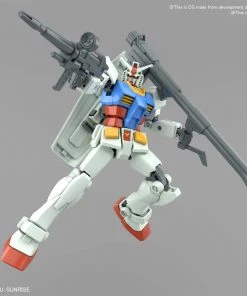 Bandai Japan Bandai Spirits Mobile Suit Gundam - RX-78-2 Gundam Full Weapon Entry Grade Model Kit