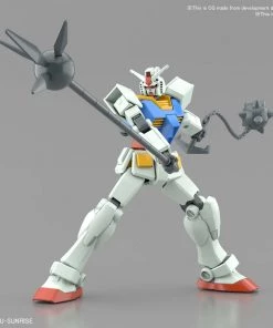 Bandai Japan Bandai Spirits Mobile Suit Gundam - RX-78-2 Gundam Full Weapon Entry Grade Model Kit