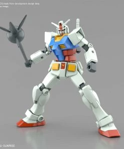 Bandai Japan Bandai Spirits Mobile Suit Gundam - RX-78-2 Gundam Full Weapon Entry Grade Model Kit