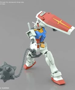 Bandai Japan Bandai Spirits Mobile Suit Gundam - RX-78-2 Gundam Full Weapon Entry Grade Model Kit