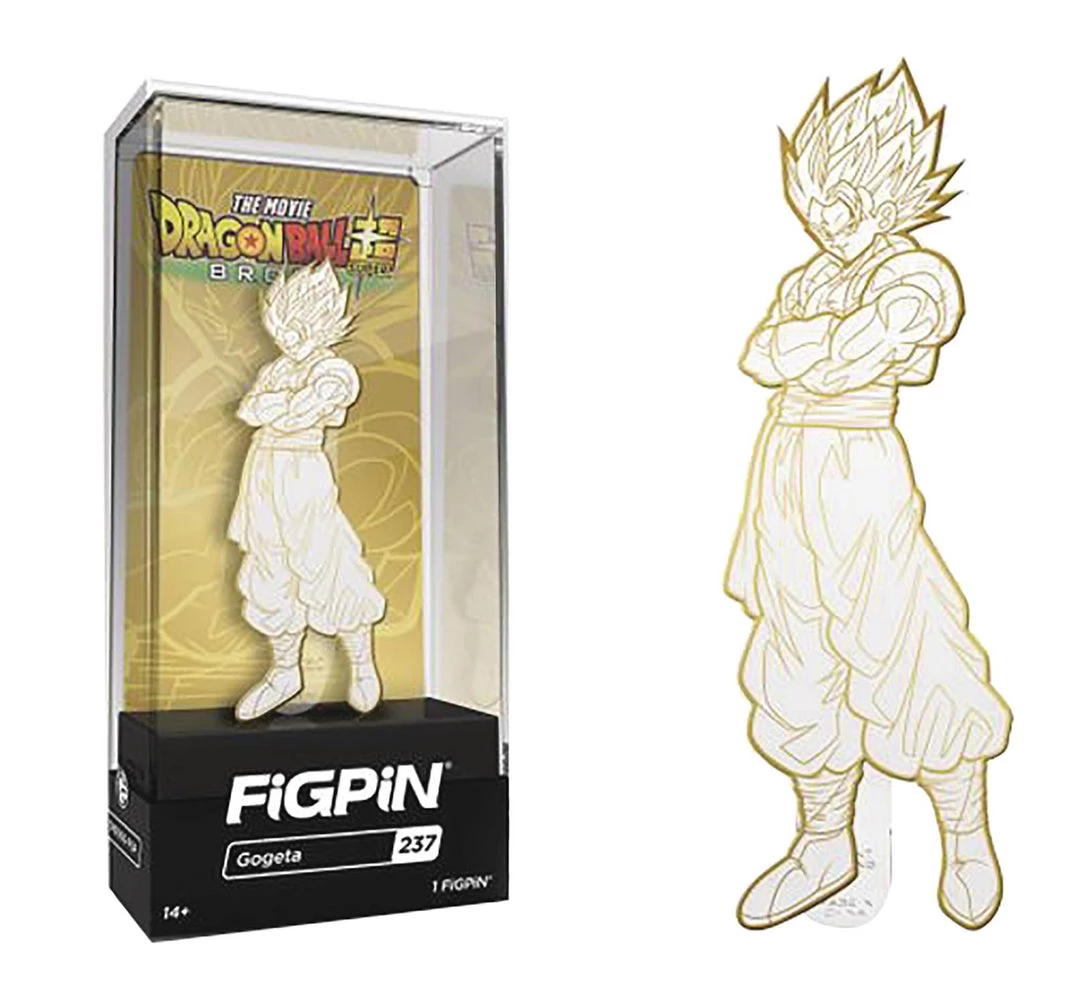 CMD Collectibles FiGPiN Dragon Ball Super: Broly - Gogeta (White & Gold Ver.) Collectible Enamel Pin