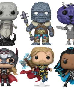 Funko Pop! Marvel: Thor Love And Thunder (Set Of 6)
