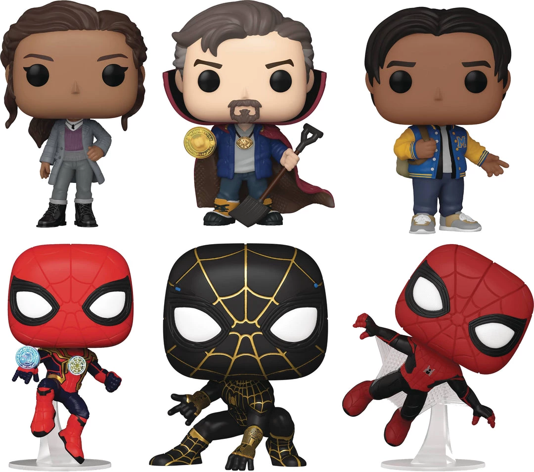 Funko Pop! Marvel: Spider-Man No Way Home (Set Of 6) 1 Funko Pop! Marvel: Spider-Man No Way Home (Set Of 6)