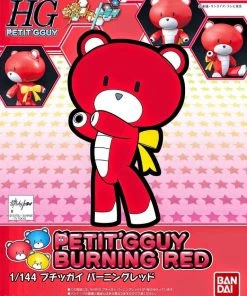 Bandai Japan Bandai Hobby Gundam Build Fighters Try - #01 Petit'gguy Burning Red 1/144 HG Model Kit