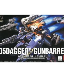 Bandai Japan Bandai Hobby Gundam SEED - #06 105Dagger + Gunbarrel 1/144 HG Model Kit