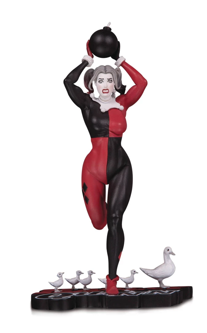 DC Collectibles Harley Quinn: Red, White & Black: Harley Quinn By Frank Cho Statue