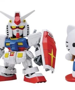 Bandai Japan Bandai Spirits Hello Kitty X RX-78-2 Gundam SD-EX Standard Model Kit