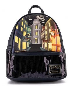 Loungefly Harry Potter - Diagon Alley Sequin Mini Backpack