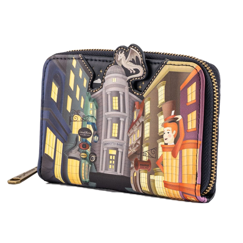 Loungefly Harry Potter - Diagon Alley Zip-Around Wallet 2 Loungefly Harry Potter - Diagon Alley Zip-Around Wallet