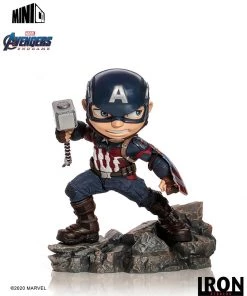 Iron Studios DC Comics MiniCo Vinyl Statue: The Infinity Saga - Captain America