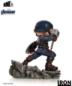 Iron Studios DC Comics MiniCo Vinyl Statue: The Infinity Saga - Captain America