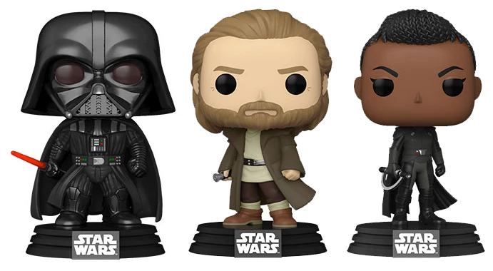 Funko Pop! Star Wars: Obi-Wan Kenobi (Set Of 3) 1 Funko Pop! Star Wars: Obi-Wan Kenobi (Set Of 3)