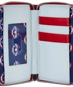 Loungefly Marvel - Falcon Captain America Zip-Around Wallet