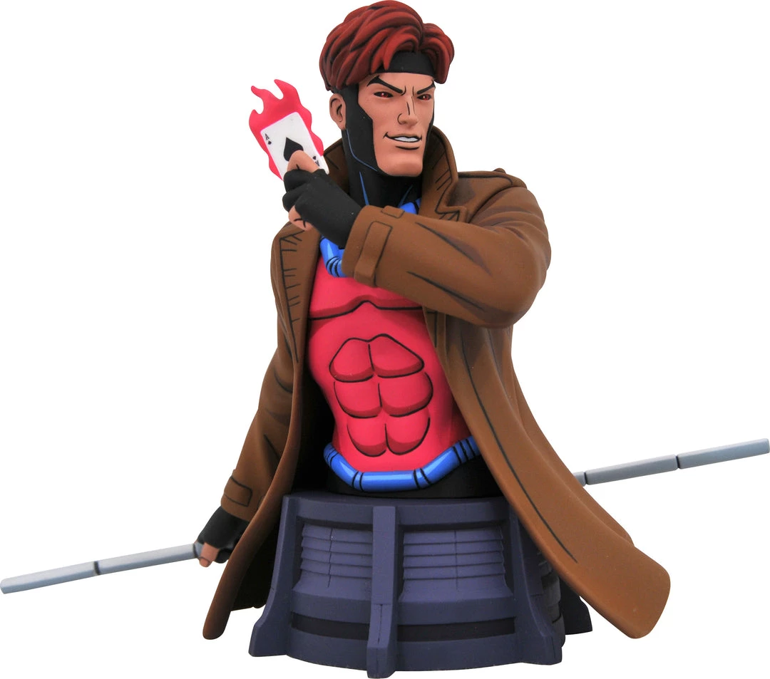 Diamond Select Toys: Marvel Animated - Gambit 1/7 Scale Bust 1 Diamond Select Toys: Marvel Animated - Gambit 1/7 Scale Bust