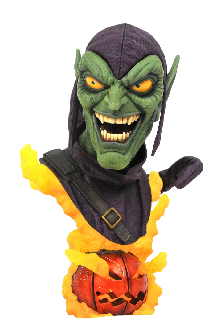 Diamond Select Toys Marvel Legends In 3D - Green Goblin 1/2 Scale Bust 1 Diamond Select Toys Marvel Legends In 3D - Green Goblin 1/2 Scale Bust