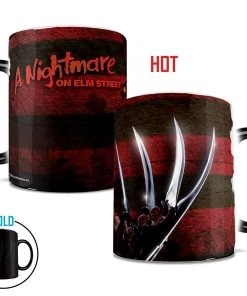 Horror Morphing Mugs A Nightmare On Elm Street (Glove And Shirt) Heat-Sensitive Mug