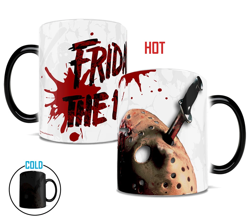 Morphing Mugs Friday The 13th (Blood Splatter) Heat-Sensitive Mug Horror 1 Morphing Mugs Friday The 13th (Blood Splatter) Heat-Sensitive Mug Horror