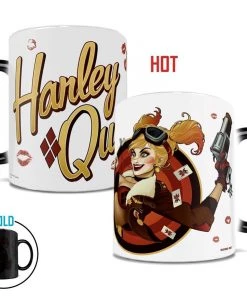 Morphing Mugs DC Comics Justice League (Harley Quinn Bombshell) Heat-Sensitive Mug