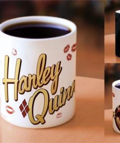 Morphing Mugs DC Comics Justice League (Harley Quinn Bombshell) Heat-Sensitive Mug
