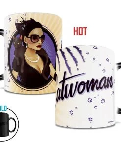 Morphing Mugs DC Comics Justice League (Catwoman Bombshell) Heat-Sensitive Mug