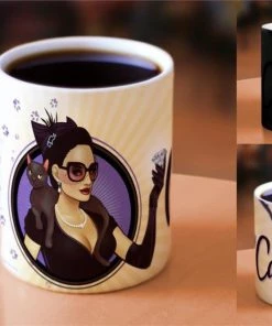 Morphing Mugs DC Comics Justice League (Catwoman Bombshell) Heat-Sensitive Mug