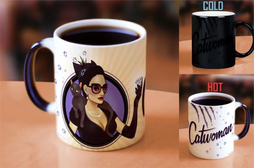 Morphing Mugs DC Comics Justice League (Catwoman Bombshell) Heat-Sensitive Mug 2 Morphing Mugs DC Comics Justice League (Catwoman Bombshell) Heat-Sensitive Mug
