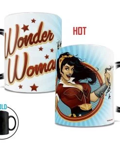 Morphing Mugs DC Comics Justice League (Wonder Woman Bombshell) Heat-Sensitive Mug