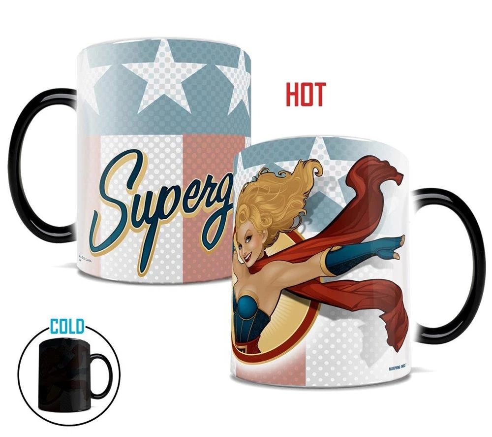 Morphing Mugs DC Comics Justice League (Supergirl Bombshell) Heat-Sensitive Mug 1 Morphing Mugs DC Comics Justice League (Supergirl Bombshell) Heat-Sensitive Mug