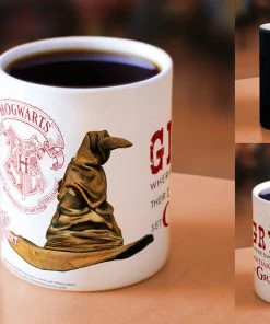 Morphing Mugs Harry Potter (Sorting Hat Gryffindor) Heat-Sensitive Mug