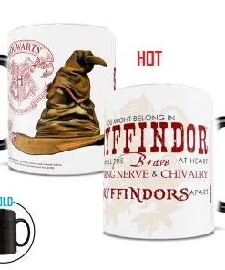 Morphing Mugs Harry Potter (Sorting Hat Gryffindor) Heat-Sensitive Mug