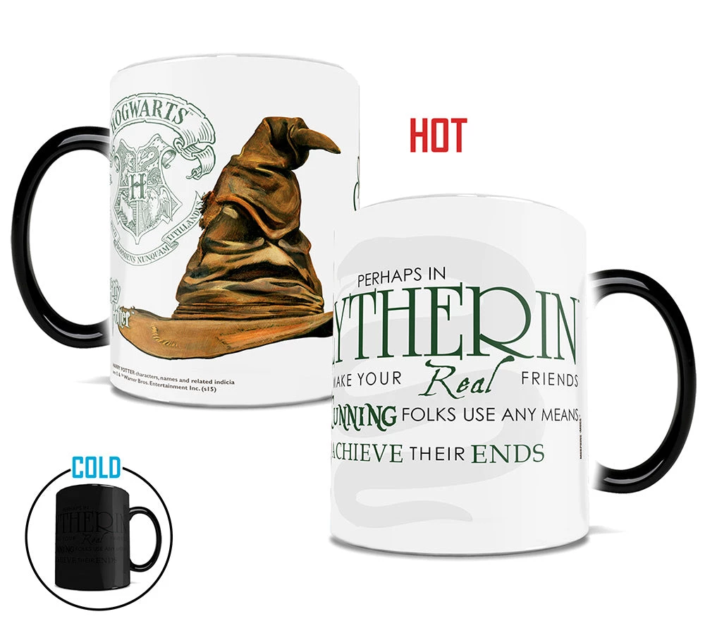 Morphing Mugs Harry Potter "Sorting Hat Slytherin" 11-oz. Heat-Sensitive Mug 1 Morphing Mugs Harry Potter "Sorting Hat Slytherin" 11-oz. Heat-Sensitive Mug