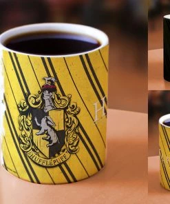 Morphing Mugs Harry Potter (Hufflepuff Colors) Heat-Sensitive Mug