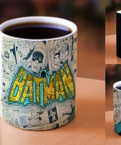 Morphing Mugs DC Comics Originals (Batman Retro Logo) Heat-Sensitive Mug
