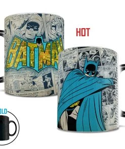 Morphing Mugs DC Comics Originals (Batman Retro Logo) Heat-Sensitive Mug