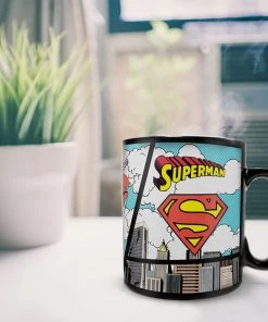 Morphing Mugs DC Comics Originals "Superman-Secret Identity" 11-oz. Heat-Sensitive Clue Mug