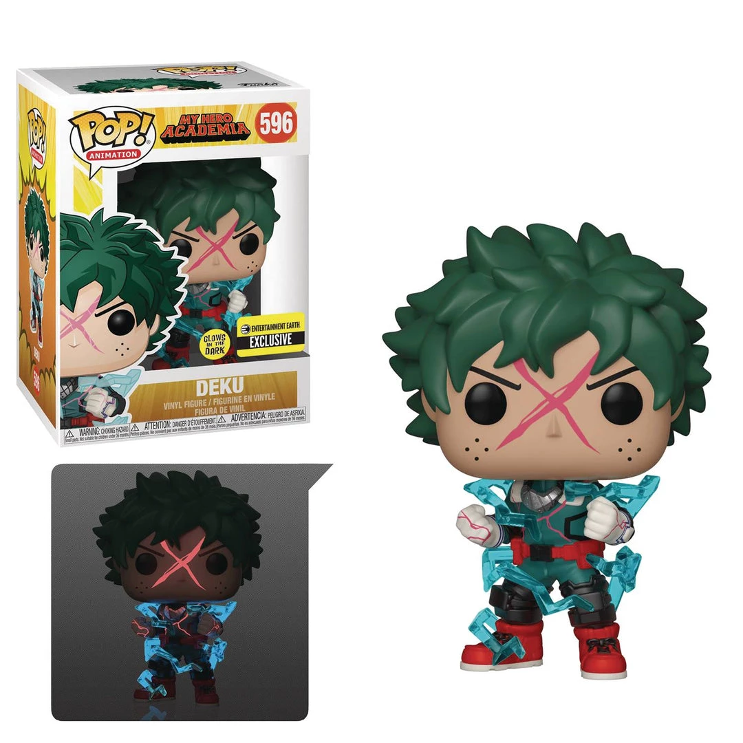 Funko Pop! Animation: My Hero Academia - Deku Full Cowl (Glow-in-the-Dark Exclusive) 2 Funko Pop! Animation: My Hero Academia - Deku Full Cowl (Glow-in-the-Dark Exclusive)